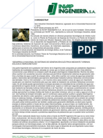 DESARROLLO DE TURBINAS EÓLICAS E HIDROCINÉTICAS PARA GENERACIÓN ELÉCTRICA