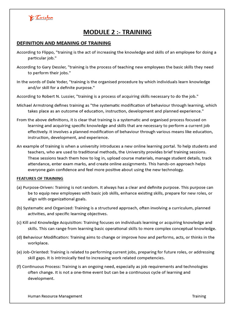 Understanding Employee Training Essentials | PDF | Employee Retention ...