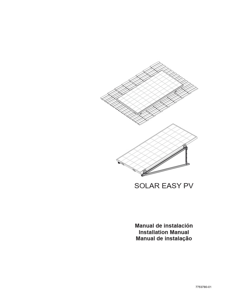 Manual de Instalación Solar Easy PV | PDF