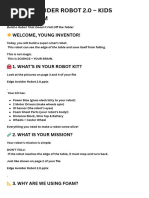 FLL Robot Design Guidelines | PDF