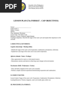 Water Cycle Lesson Plan Grade5 | PDF | Water Cycle | Water