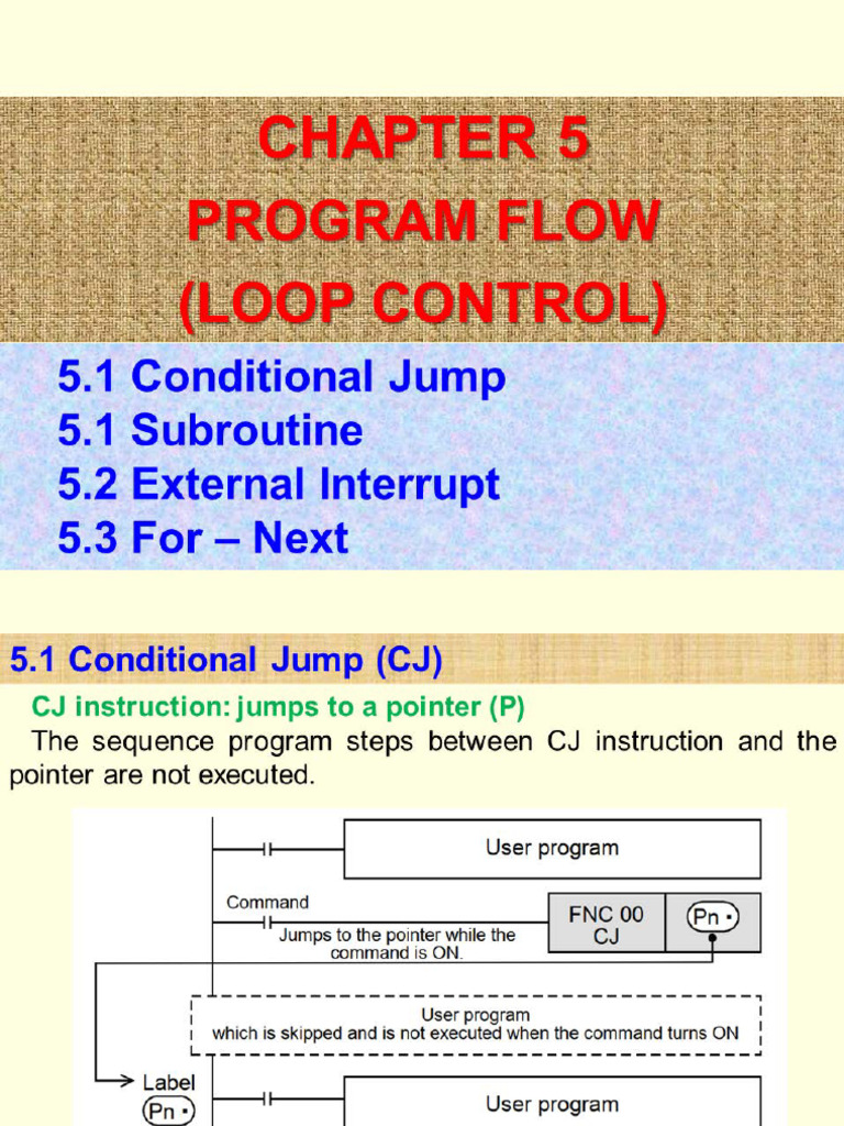 C5. Program Flow | PDF