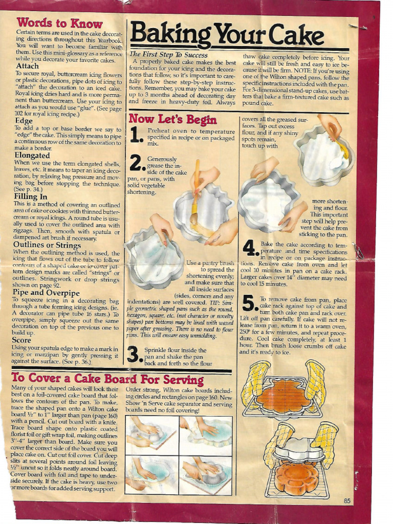 Icing Recipes | PDF