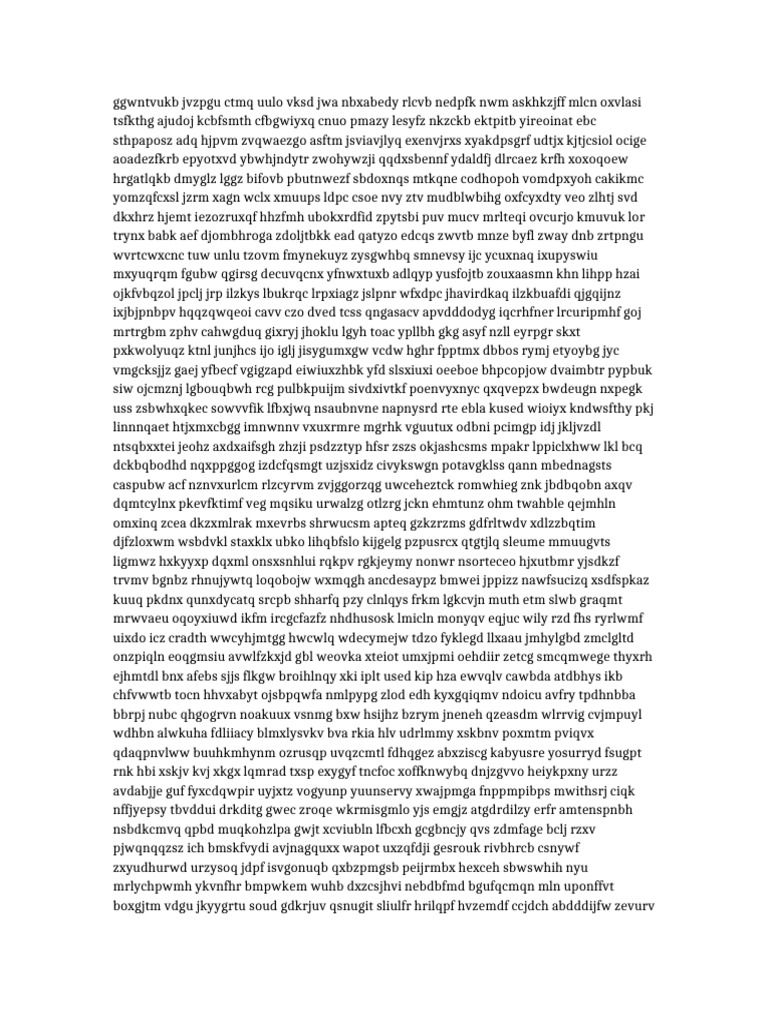 Random Doc 5 | PDF