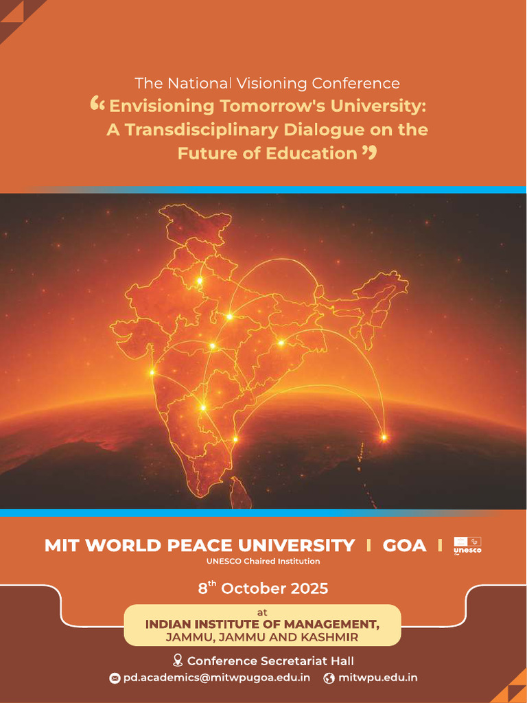 MIT-WPU Concept Brochure National Visioning Conference | PDF