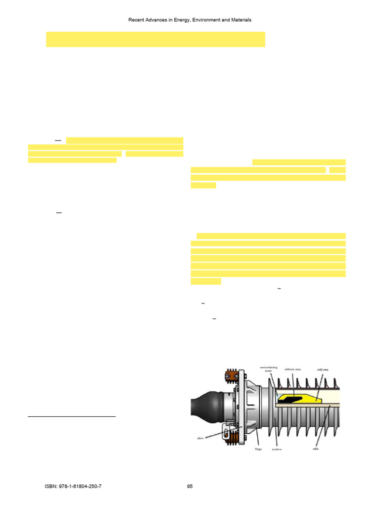 Capacitive Electric Field Grading in Cables | PDF | Insulator ...