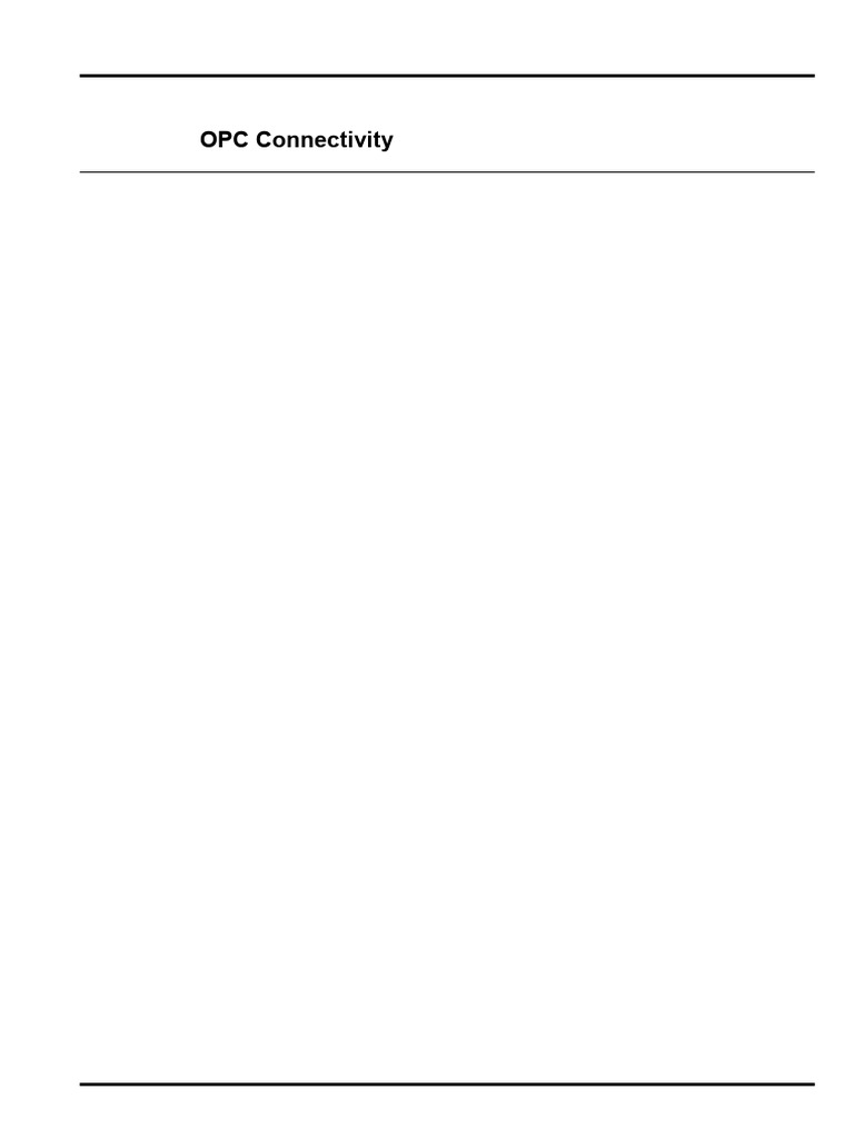 OPC Connectivity in System 800xA | PDF | Computer Network | Component ...