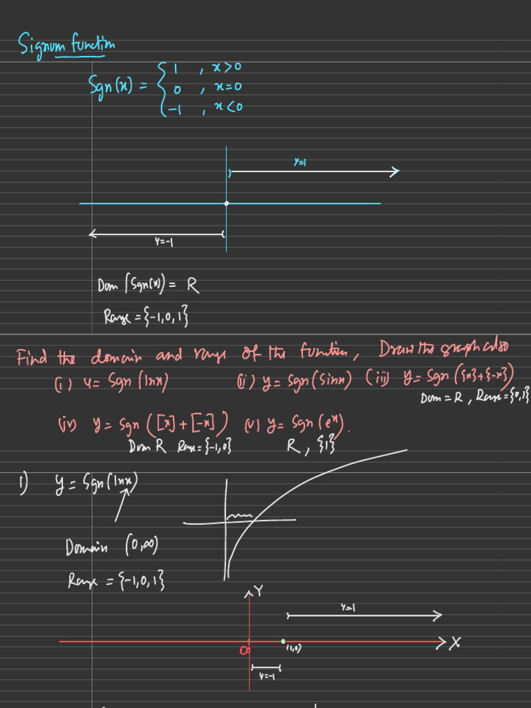 Domain and Range Analysis of Functions | PDF