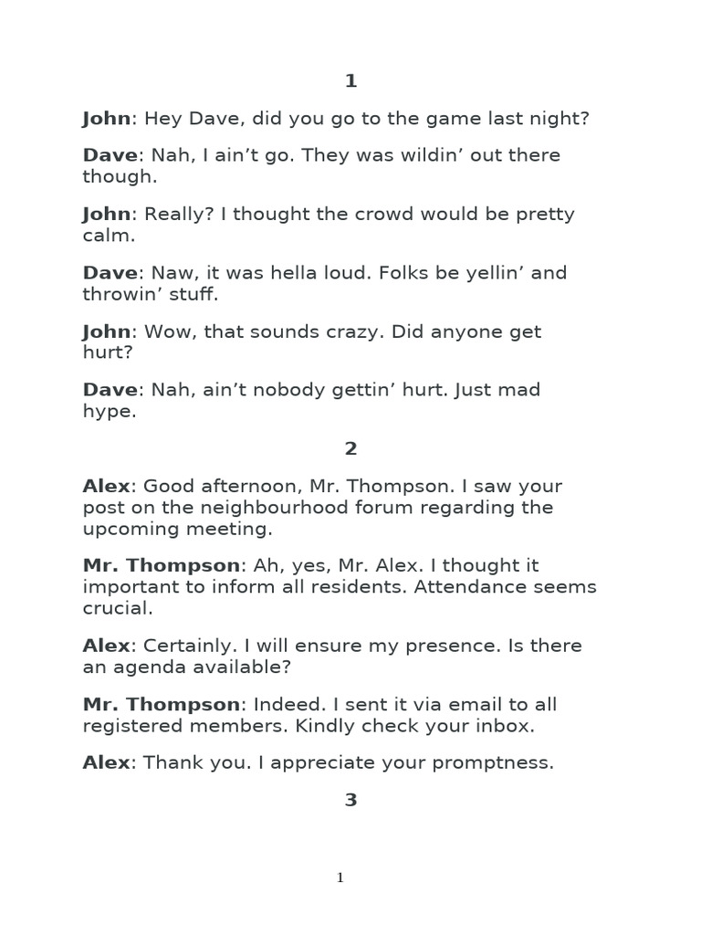 Conversations on Events and Health | PDF