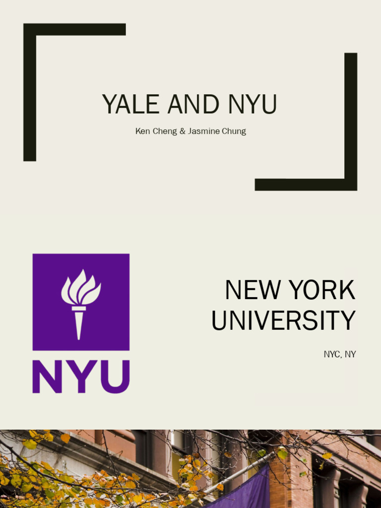 2016-01-15 Yale and NYU Presentation(程肯&鍾嘉芹經驗分享) | PDF