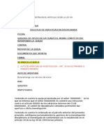 Ejemplo de Proceso Disciplinario para Fabio Como Presidente Del Comite Disciplinario