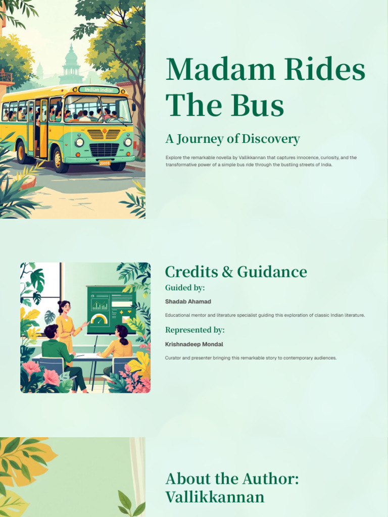 Madam Rides the Bus (1) | PDF