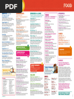 Bill's All Day Menu with Prices | PDF | Pancake | Sauce