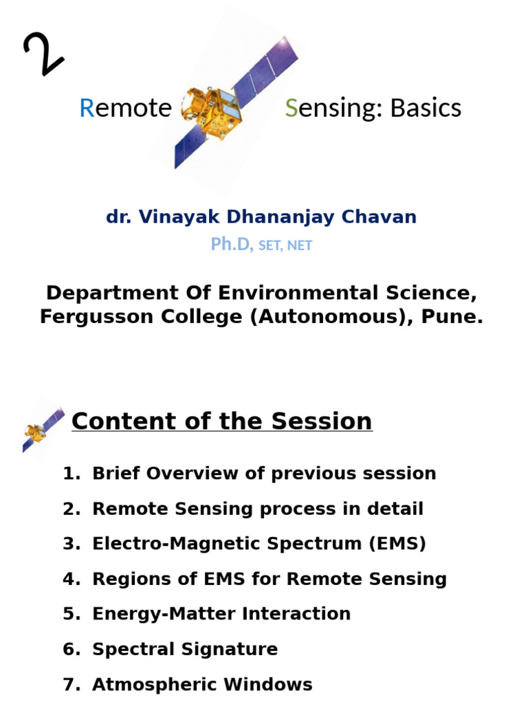 Remote Sensing Fundamentals Explained | PDF | Scattering | Infrared