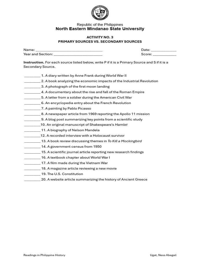 Rph Activity | PDF