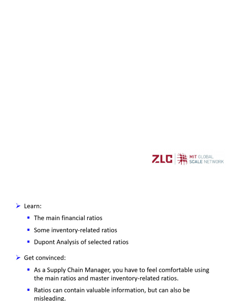 MZ530 S07 Financial Performance Ratios | PDF | Financial Ratio ...