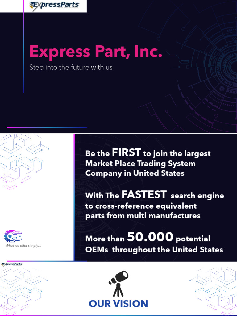 Express Part: Revolutionizing OEM Trading | PDF | Gross Margin | Pricing