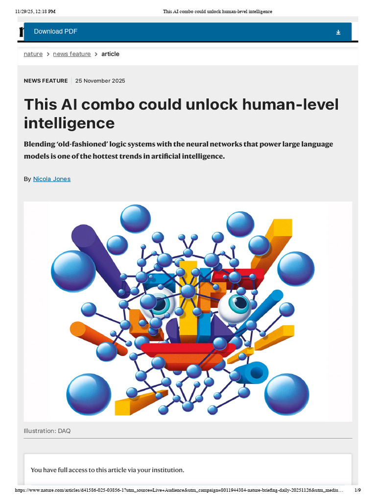 Neurosymbolic AI: Path to Human-Level Intelligence | PDF | Artificial ...