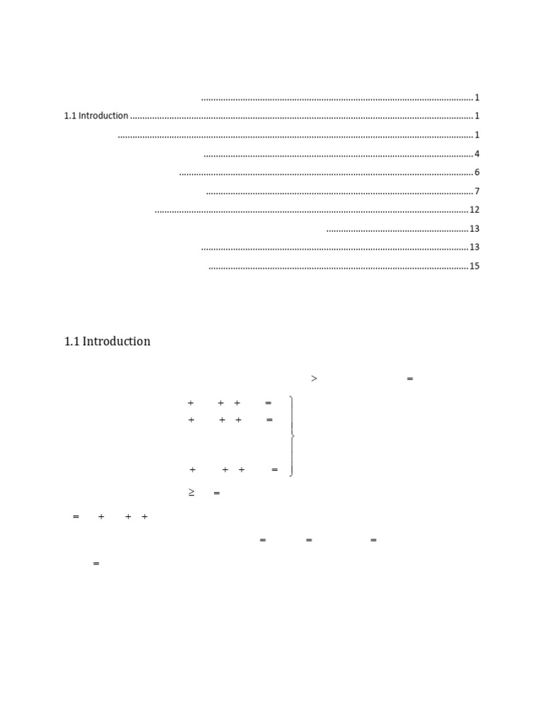 Linear Optimization and Matrix Basics | PDF | Matrix (Mathematics ...