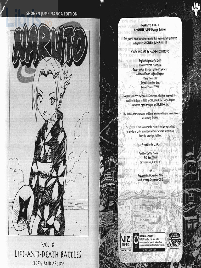 Naruto, Vol. 8 - Masashi Kishimoto | PDF