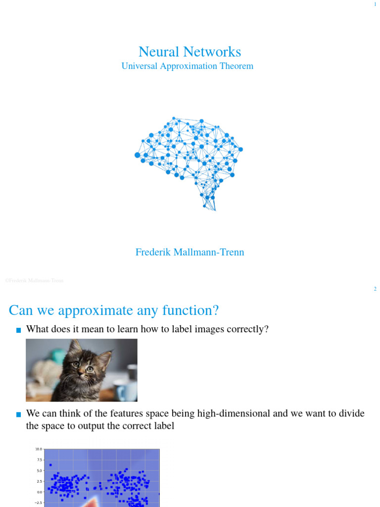 Universal Approximation in Neural Networks | PDF | Applied Mathematics ...