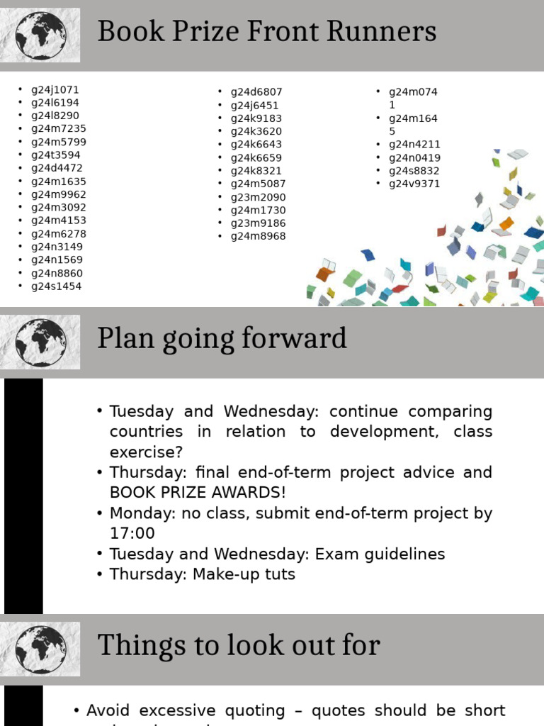 End-of-Term Project Guidelines and Tips | PDF | Essays | Economies