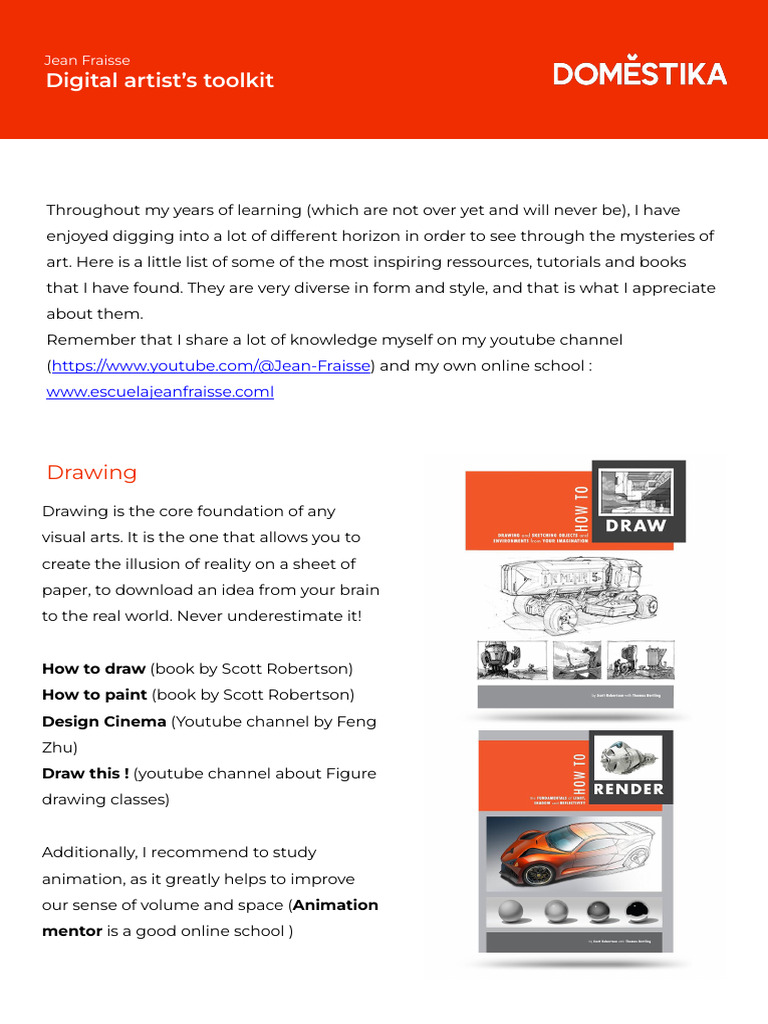 U3 01 Digital Artist's Toolkit | PDF