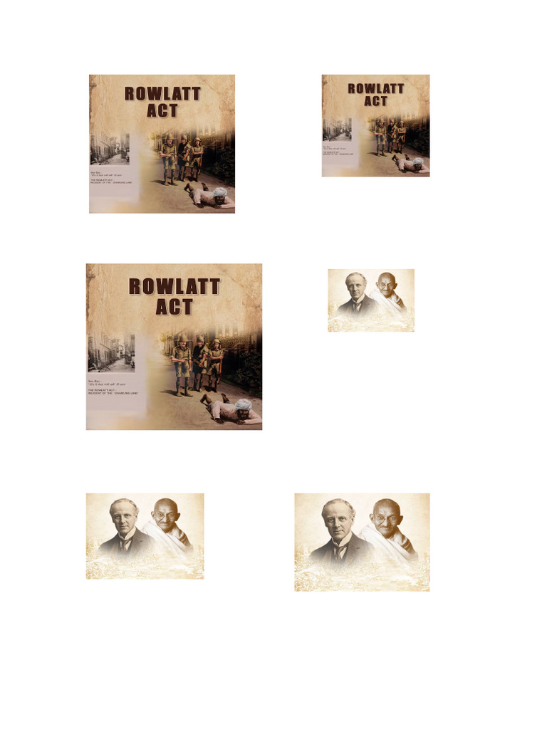 Rowlatt Act | PDF