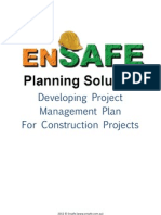 Developing Project Management Plan for Construction Projects