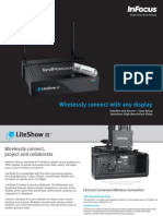 InFocus LiteShow III Datasheet En