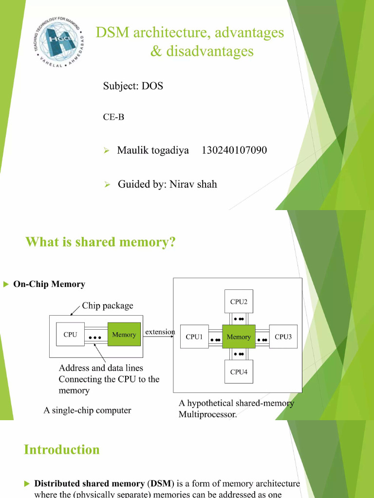 DSM Architecture | PDF