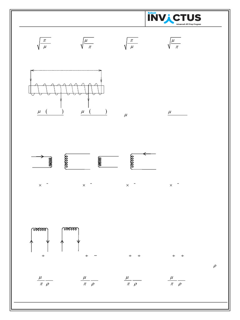 Solenoid and Inductance Problems | PDF | Inductance | Inductor