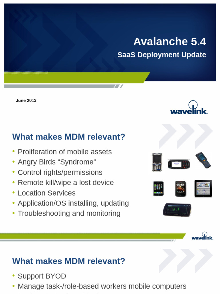 Avalanche 5.4 MDM SaaS Deployment Guide | PDF | Port (Computer ...
