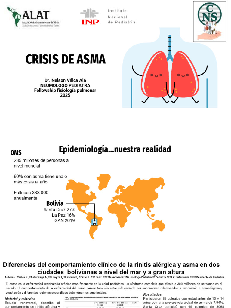 Crisis de Asma en Niños en Bolivia | PDF | Asma | Alergia