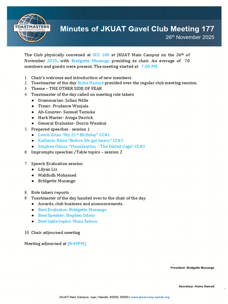 Meeting 177 1 | PDF