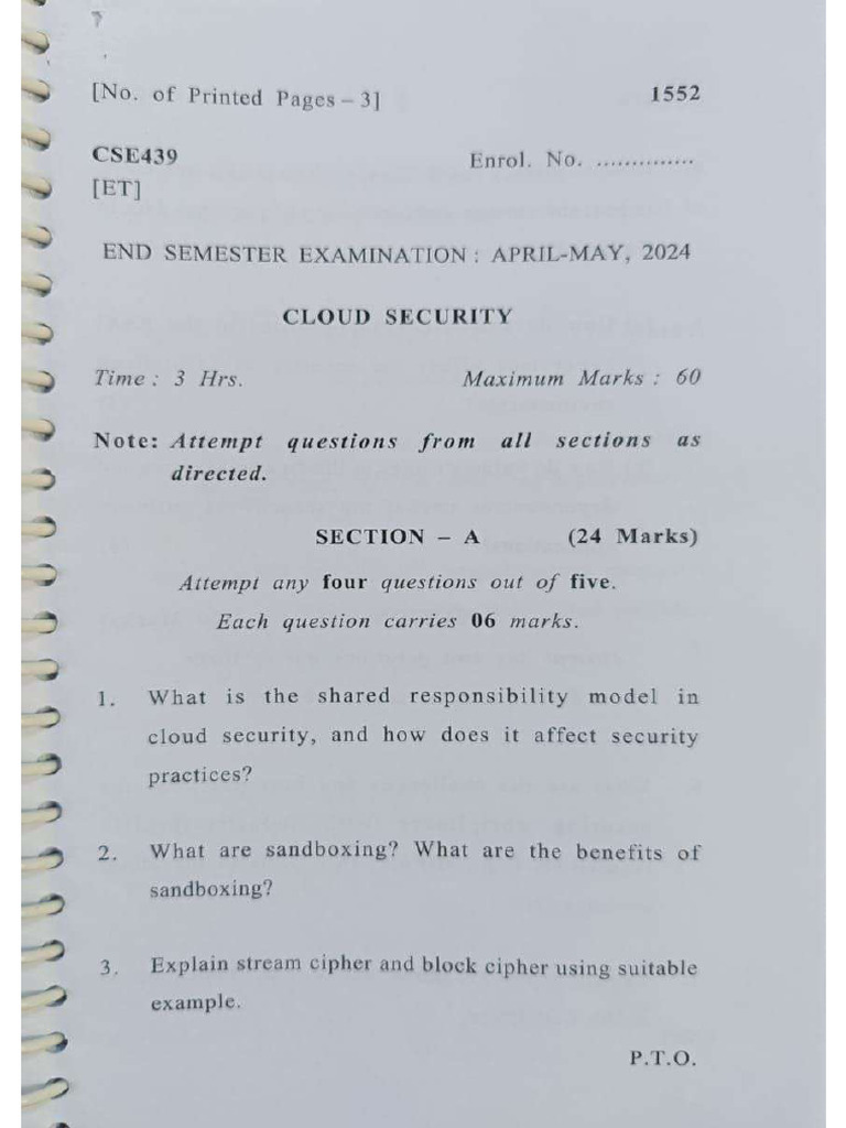 Cloud Security 2024 | PDF