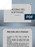 IV. Pruebas Del Software