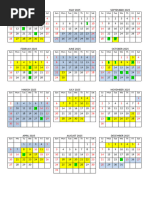 2025 Thursday & Friday Rota | PDF