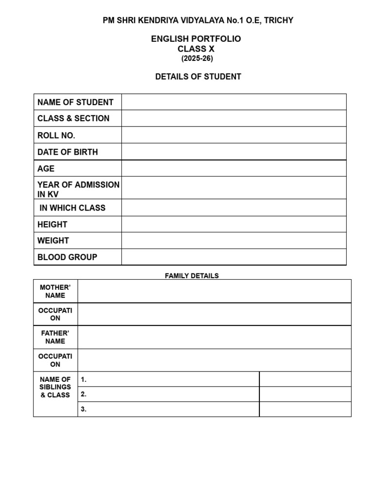 Portfolio - X | PDF