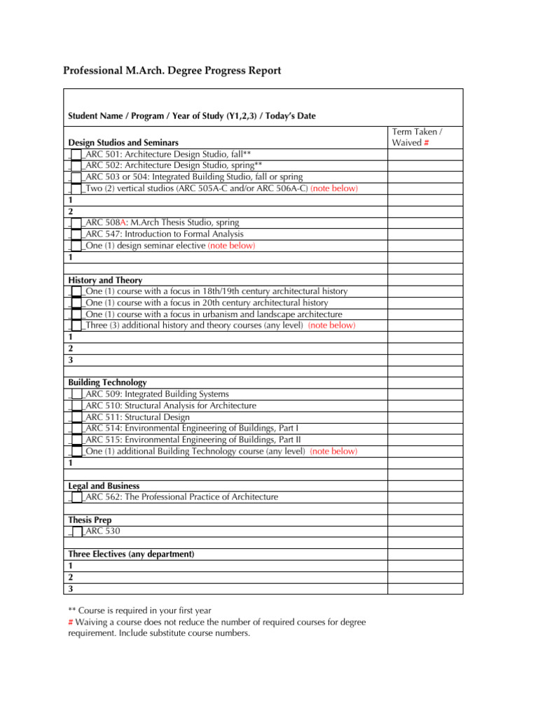 2024 Fall - Course Record Track | PDF | Science | Architectural Design