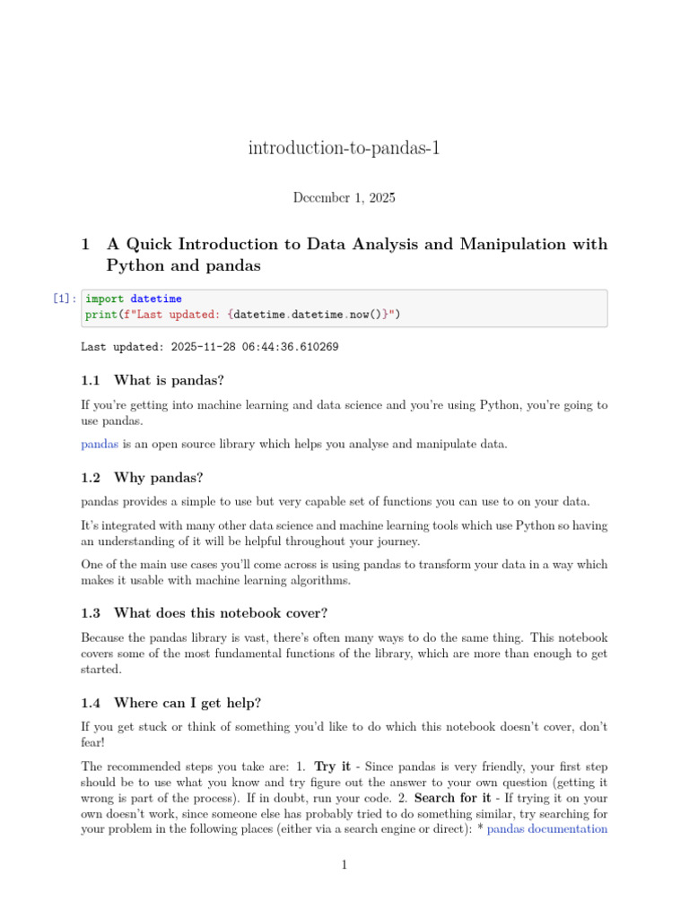 Intro to Data Analysis with Pandas | PDF | Comma Separated Values ...