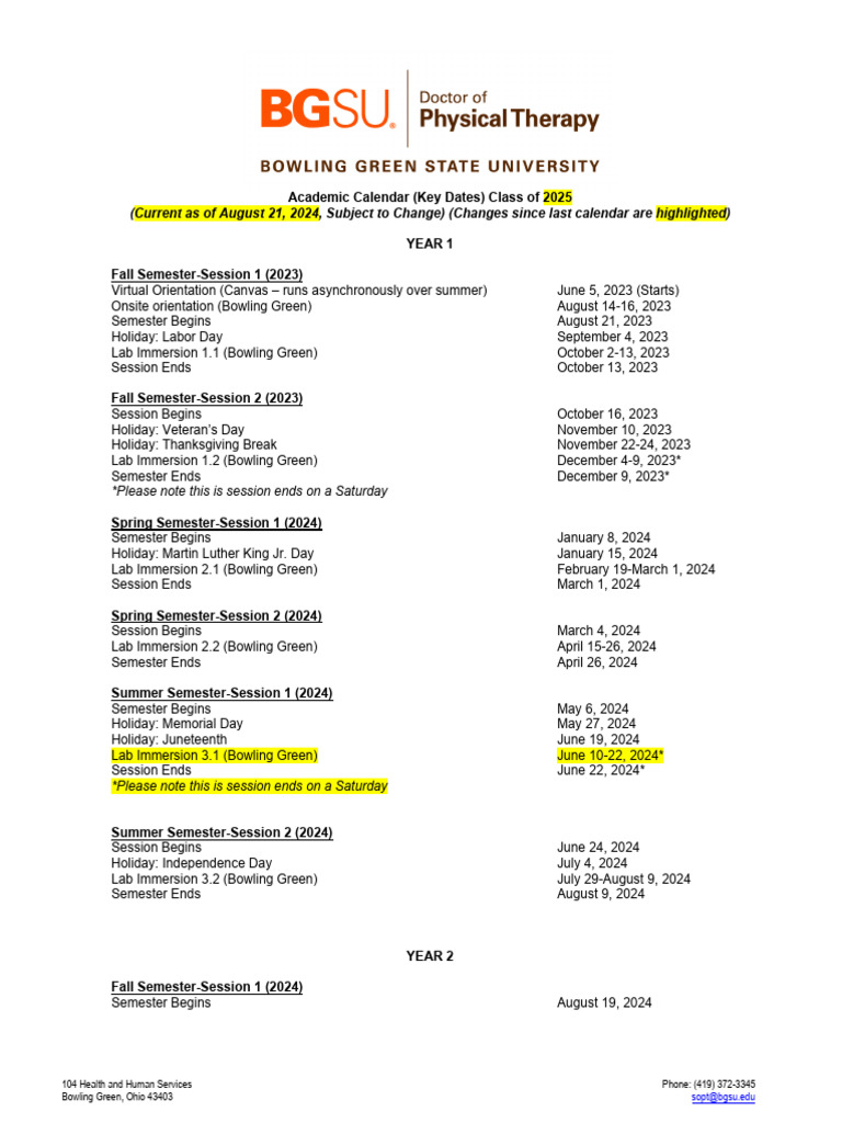 Health Services Academic Calendar 2025 | PDF | Academic Term | Public Holiday