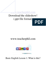 The Slideshow! (.PPT File Format)