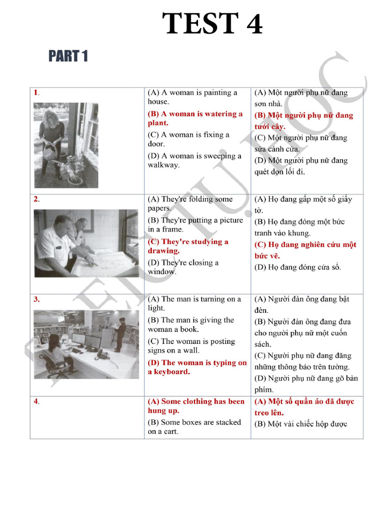 Transcript Test 4 | PDF