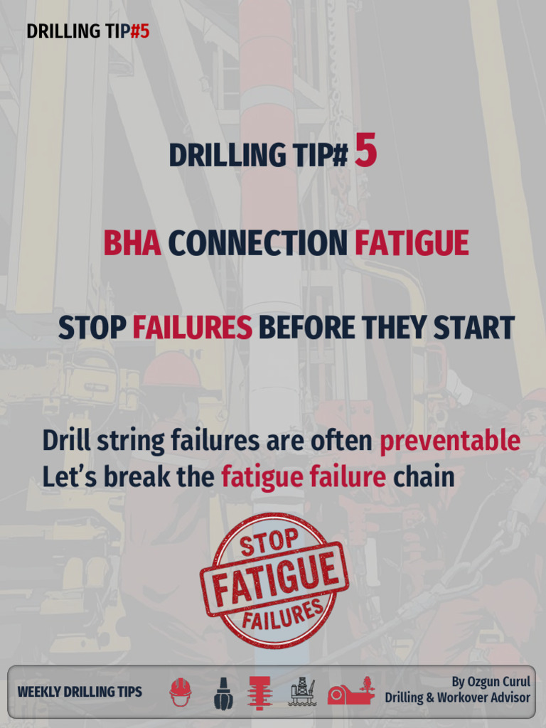 Preventing BHA Connection Fatigue | PDF | Fatigue (Material) | Drilling