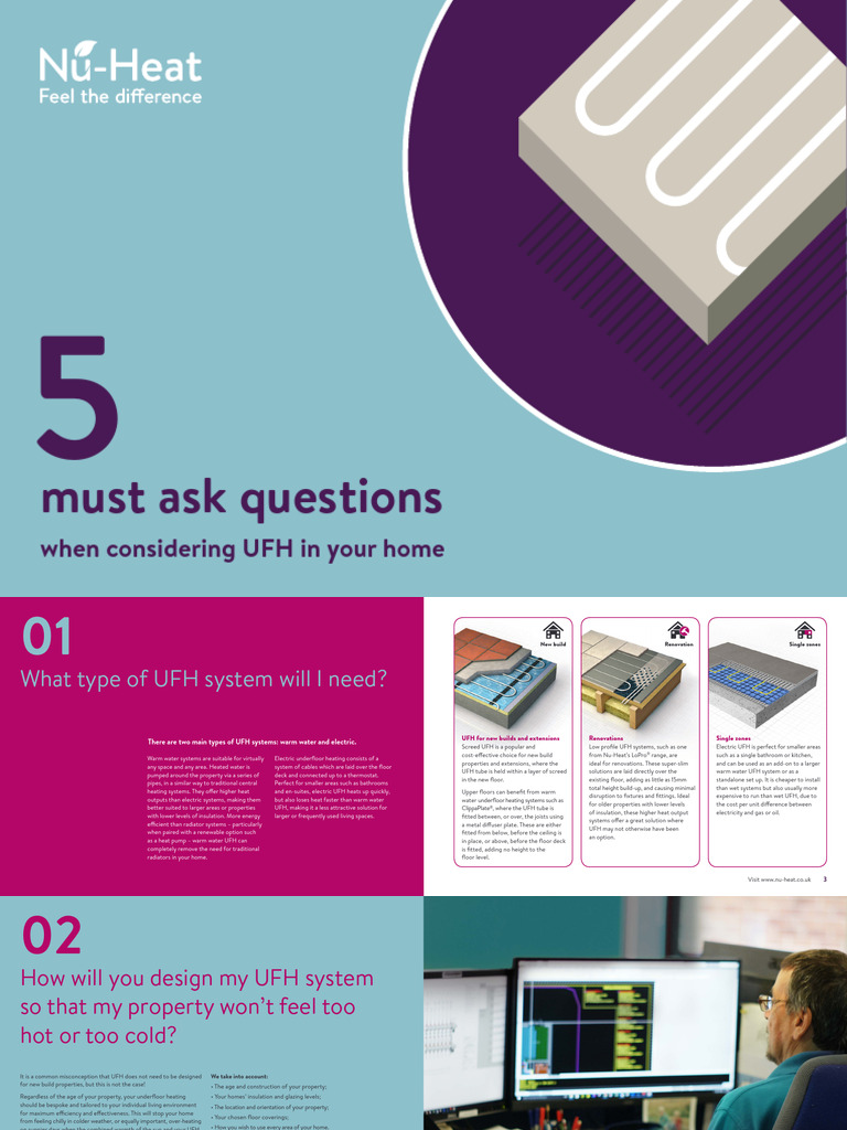 Essential Guide to Underfloor Heating | PDF | Flooring | Thermodynamics