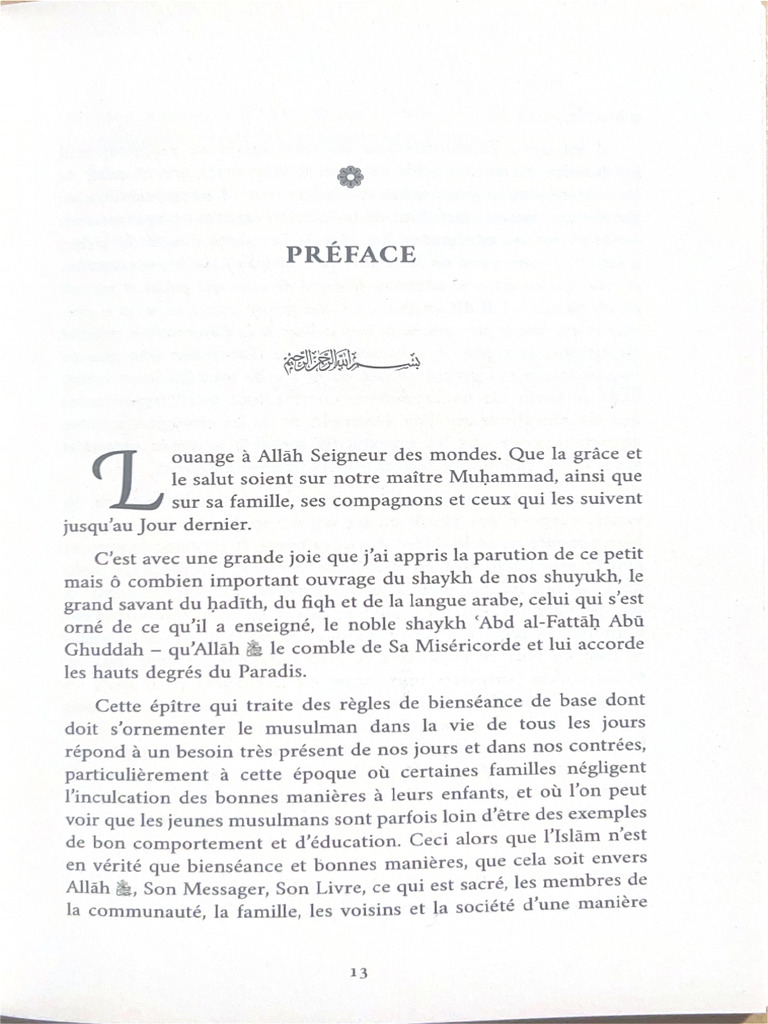 PRÉFACE | PDF