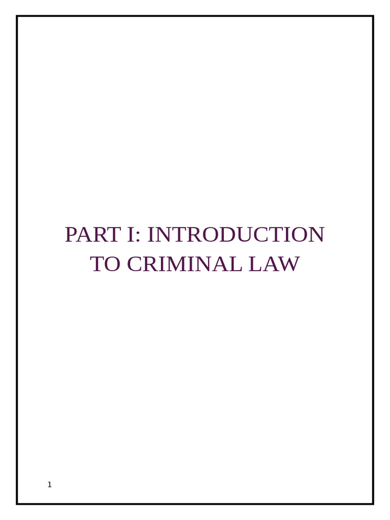 Npa Exam Notes | PDF | Causation (Law) | Crimes