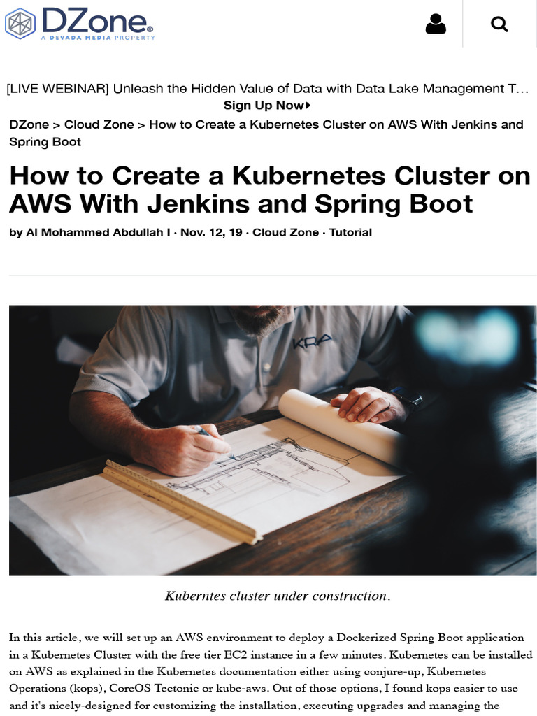 Create Kubernetes Cluster on AWS Guide | PDF | Amazon Web Services ...