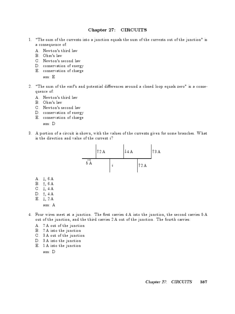 CH 27-30 | PDF | Series And Parallel Circuits | Magnetic Field